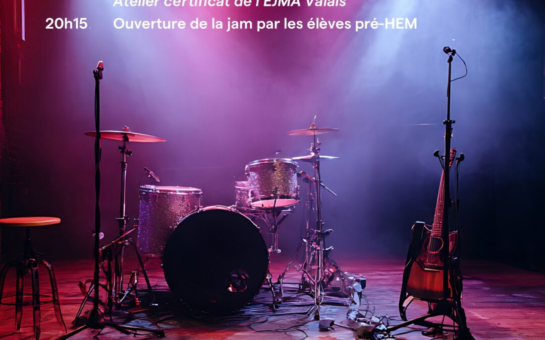 JAM SESSION – 19H30 – 22h30